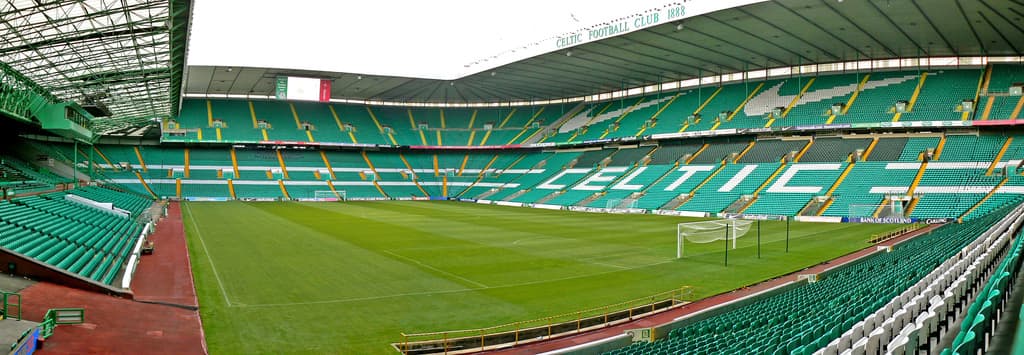 Celtic Park stadium, home of Celtic FC, Glasgow